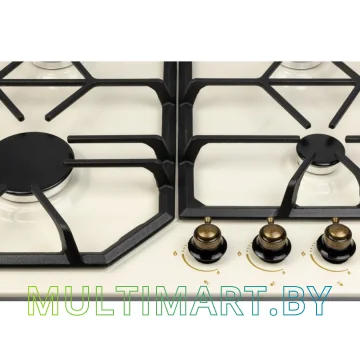 Газовая варочная панель ZorG Technology LTEC D rustical + cream (EMY) картинка 6